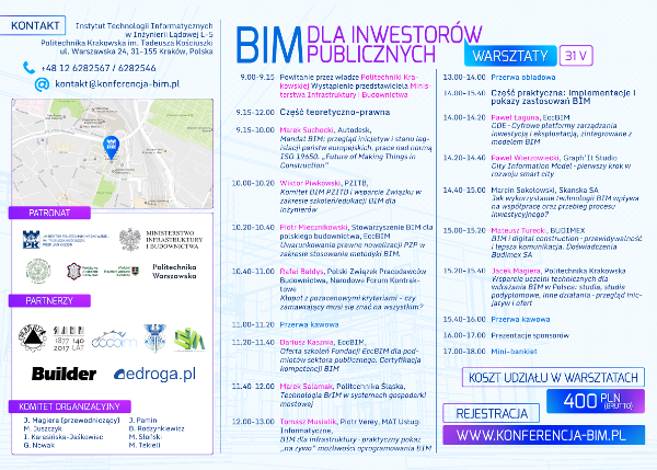 BIM dla INWESTORÓW PUBLICZNYCH